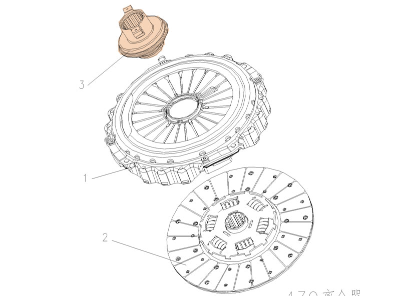 SINOTRUK Clutch Release Bearing Assembly