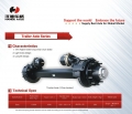 SHACMAN® véritable - HANDE disque frein remorque essieux - 13D / 16 t