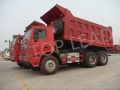 Vente chaude 70 tonnes SINOTRUK HOWO minier camion à benne basculante 371HP, ZZ5707S3840AJ, camion à benne basculante pour utilisation de Mine