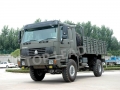 SINOTRUK HOWO camion 4X4 camion, toutes roues motrices camion de cargaison, camion militaire
