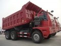 Vente chaude 70 tonnes SINOTRUK HOWO minier camion à benne basculante 371HP, ZZ5707S3840AJ, camion à benne basculante pour utilisation de Mine